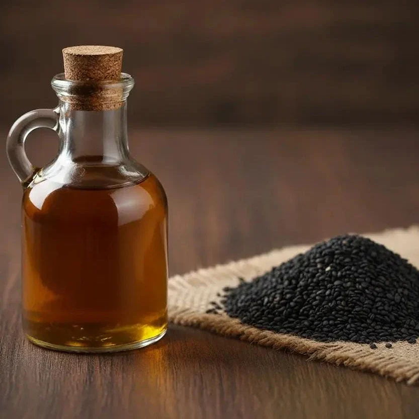Black Sesame Oil creaated by Gemini